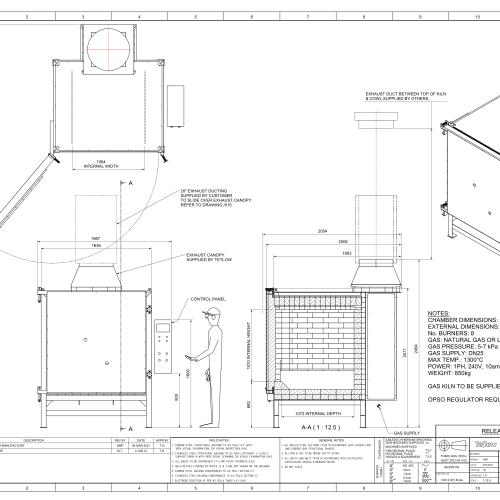 Gas Fired No 14 Kiln